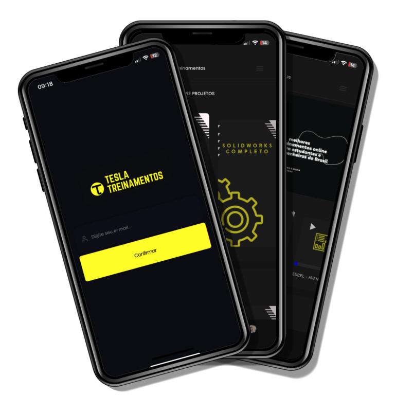 App Tesla Treinamentos